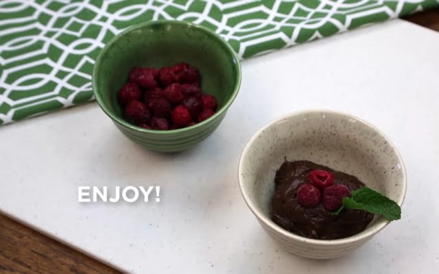 Chocolate Avocado Pudding