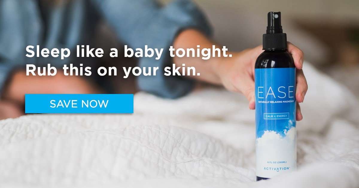 Spray some magnesium on your skin before you sleep.