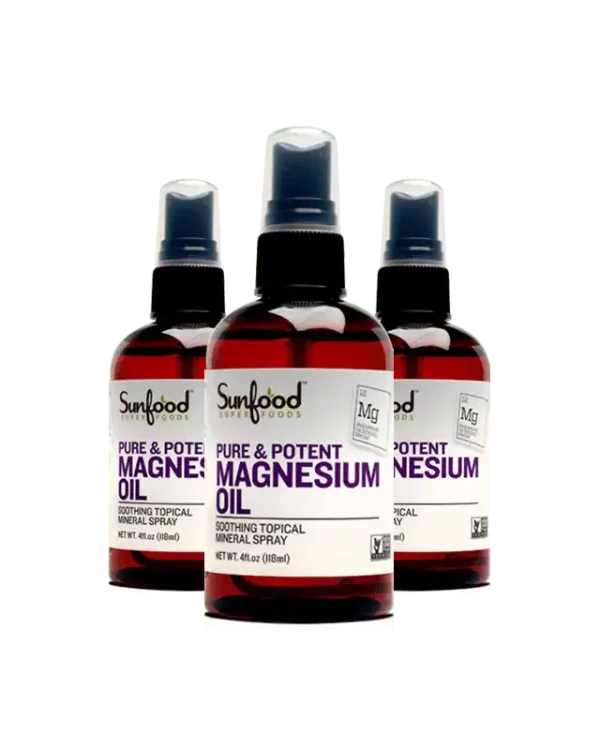 3 pack SunFood Magnesium Oil