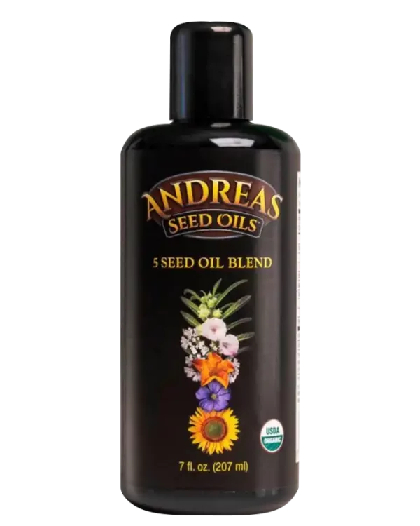 Five Seed Oil Blend (207ml) - Andreas Seed Oil's